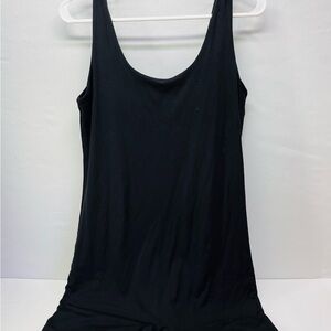 Maternity romper black